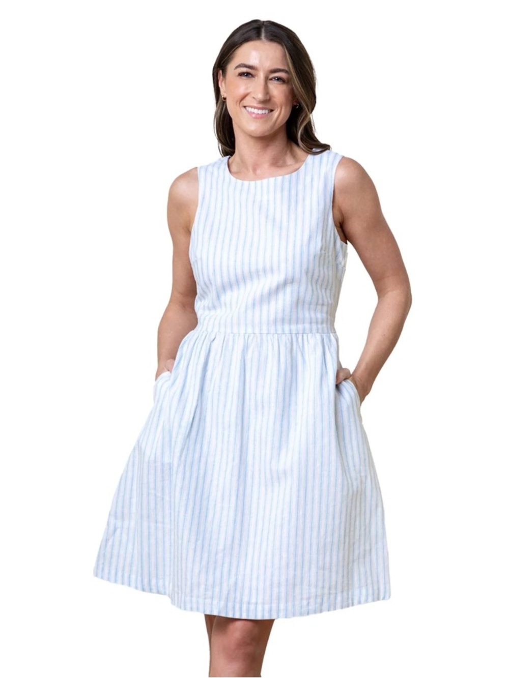 HOPE & HENRY Open Back Sundress